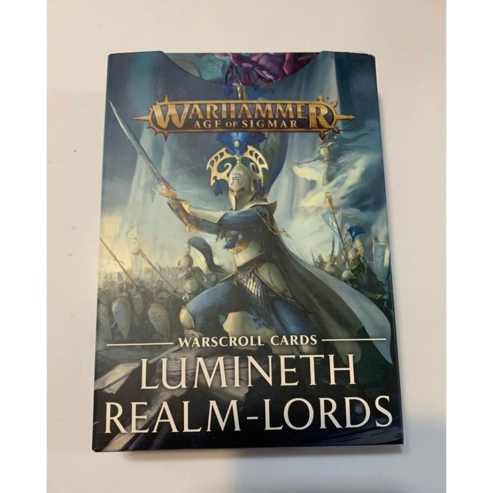 Warhammer Age of Sigmar Warscroll Cards Lumineth Realm-Lords